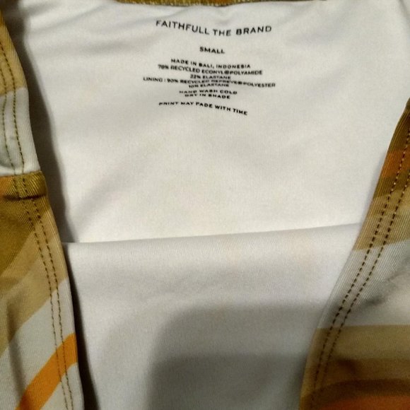 FAITHFULL THE BRAND Isle High Waist Bikini and Bandeau Top Set NWT - Picture 2 of 3